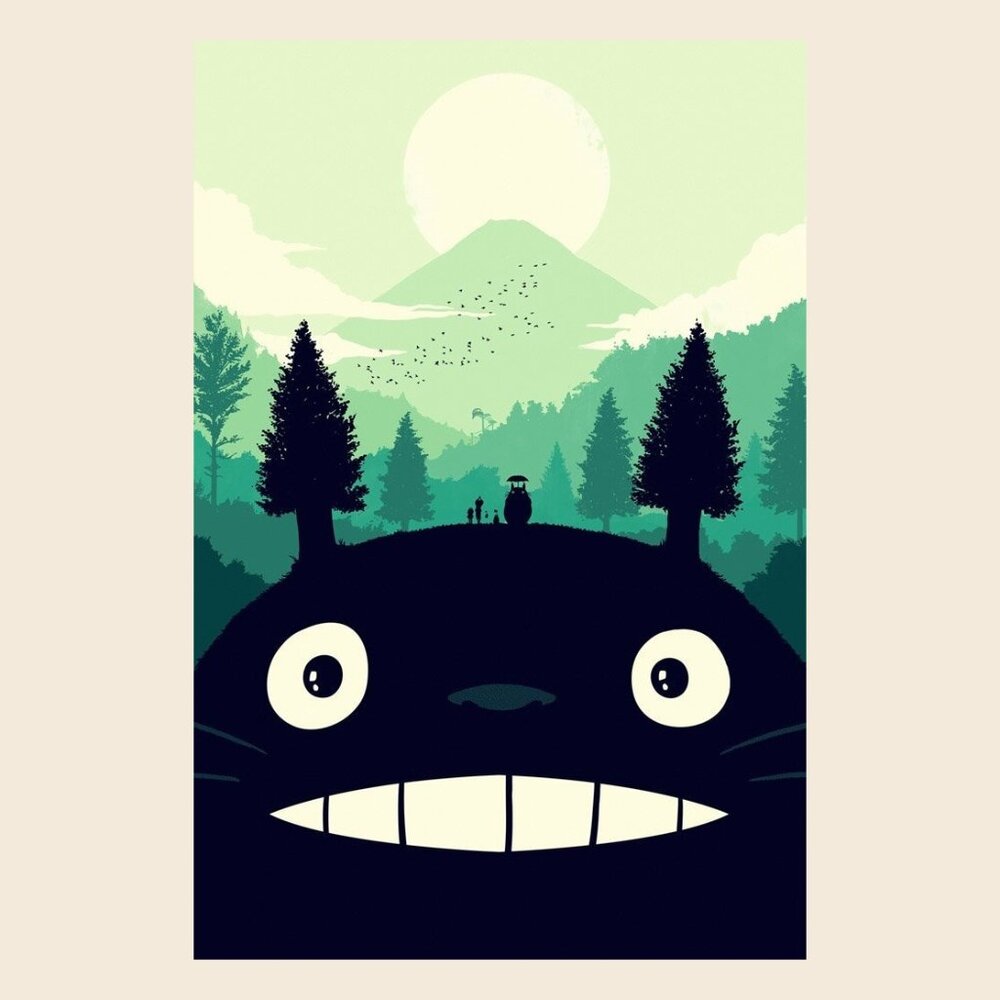 My Neighbor Totoro 1988 Poster_165